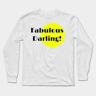 Fabulous Darling Yellow Circle Long Sleeve T-Shirt